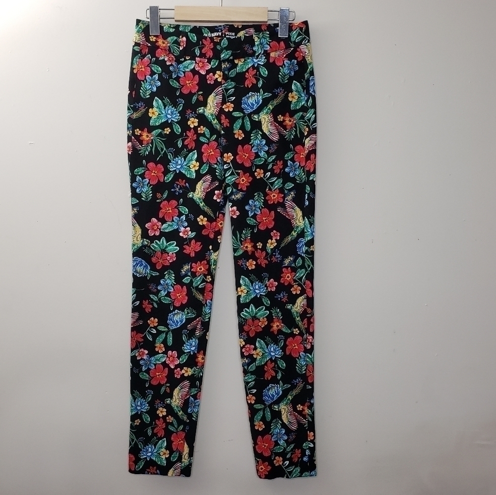 Old Navy Floral Pants Size Small